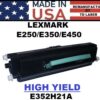 LEXMARK E350 TONER HY - USA Made