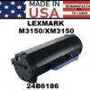 LEXMARK M3150 TONER - USA Made