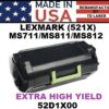 LEXMARK MS812 TONER - 45K  - USA Made