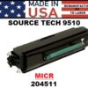 SOURCE TECH 9510 TONER - MICR - USA Made