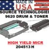 SOURCE TECH 9620 TONER - w/DRUM - USA Made