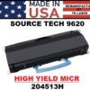 SOURCE TECH 9620 TONER - MICR - USA Made