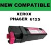 XEROX PHASER 6125 TONER - MAGENTA - New Compatible