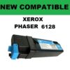 XEROX PHASER 6128 TONER - CYAN - New Compatible