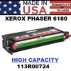 XEROX PHASER 6180 TONER HY - MAGENTA - USA Made