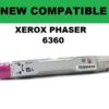 XEROX PHASER 6360 TONER - MAGENTA - New Compatible