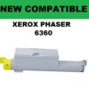 XEROX PHASER 6360 TONER HIGH YIELD - YELLOW - New Compatible
