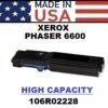 XEROX PHASER 6600 TONER HY - BLACK - USA Made