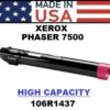 XEROX PHASER 7500 TONER HY - MAGENTA - USA Made