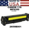 CANON CRG 118 TONER - YELLOW - USA Made