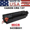 CANON CRG 137 TONER - MICR - USA Made