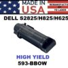 DELL S2825/H825/H625 TONER - HIGH YIELD - BLACK
