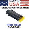 DELL S2825/H825/H625 TONER - HIGH YIELD - YELLOW