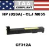 HP 826A - M885 TONER - YELLOW - TAA COMPLIANT