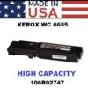XEROX WC 6655 TONER HY - BLACK - USA Made