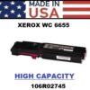 XEROX WC 6655 TONER HY - MAGENTA - USA Made