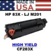 HP 83A - M125/PRO M201  TONER - MICR - USA Made
