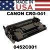 CANON CRG-041 (87A) TONER - USA Made
