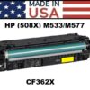 HP 508X - PRO M533/M577 TONER - YELLOW HY - USA Made